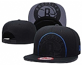 Nets Team Logo Black Adjustable Hat GS,baseball caps,new era cap wholesale,wholesale hats